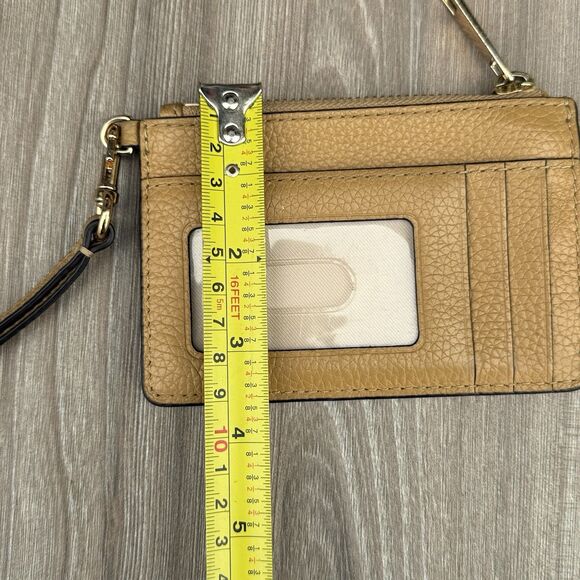 Marc Jacobs Groove Top Zip Wristlet Brown Card Holder S102L01RE22 - Picture 9 of 9
